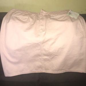 Liz Claiborne Light pink mini skirt.